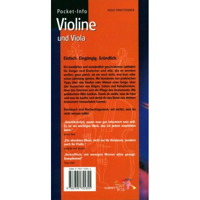 Schott Pocket - Info Violine