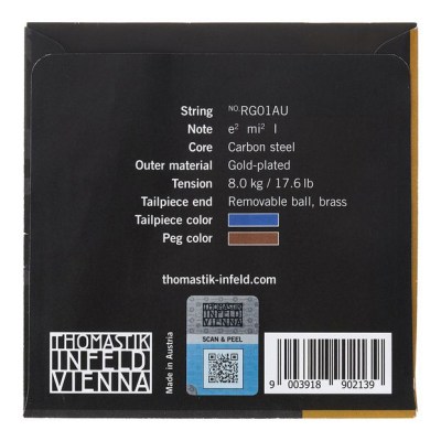 Thomastik Rondo Gold E Vn 4/4 Gold Med.