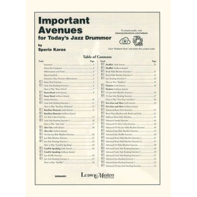 Ludwig Masters Publications Important Avenues