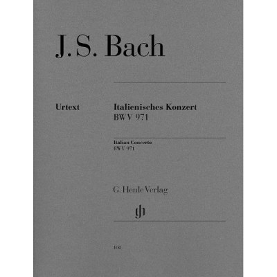 Henle Verlag Bach Italienisches Konzert