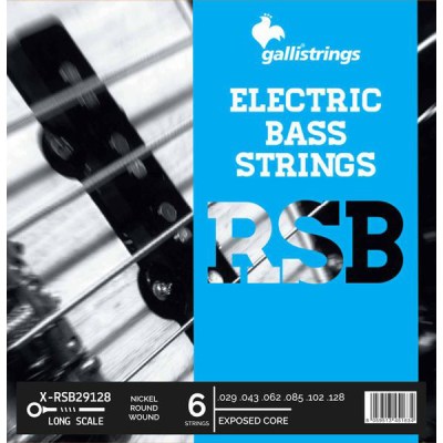 Galli Strings X-RSB29128 Exposed Core 6 Str.