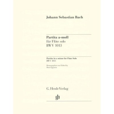 Henle Verlag Bach Partita a-moll for Flute