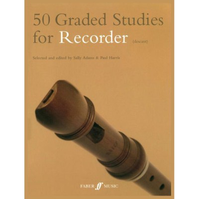 Faber Music 50 Graded Studies For Recorder