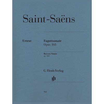 Henle Verlag Saint-Saens Fagottsonate