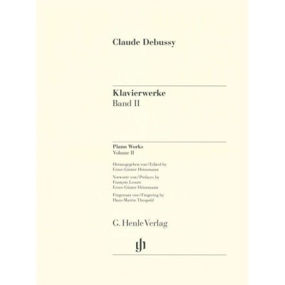 Henle Verlag Debussy Klavierwerke 2