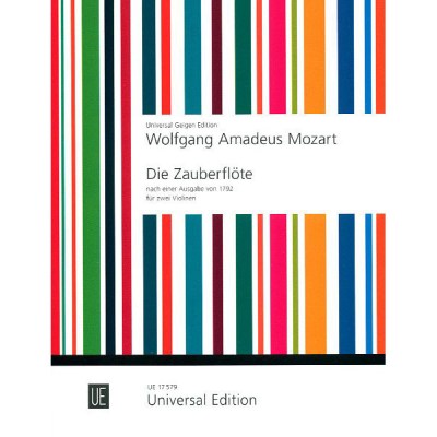 Universal Edition Zauberflöte 2 Violinen