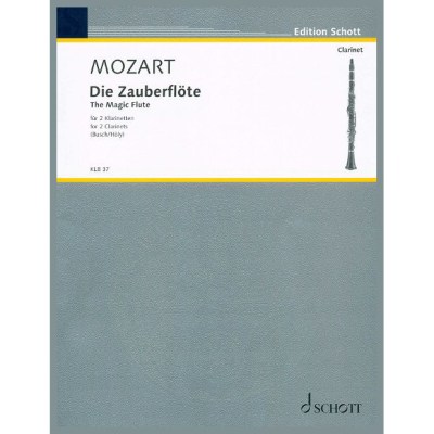 Schott Zauberflöte 2 Klarinetten