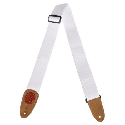 Levys Classic Cotton Strap 2" WHT