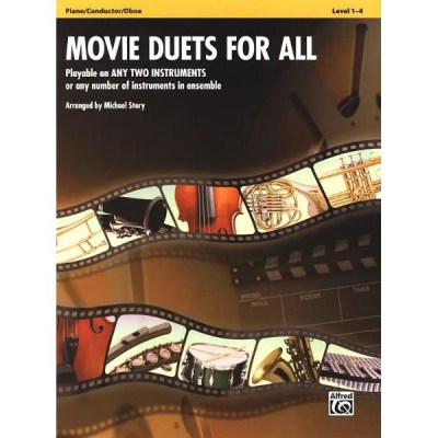 Alfred Music Publishing Movie Duets For All Piano