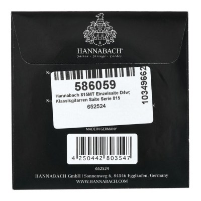 Hannabach 815MT single string D4w