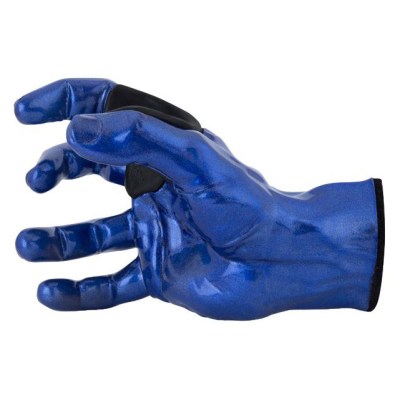 GuitarGrip Male Hand Blue Metallic Right