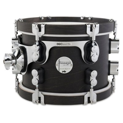 DW PDP 10"x07" CC Tom Ebony