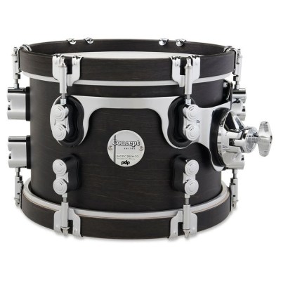 DW PDP 10"x07" CC Tom Ebony