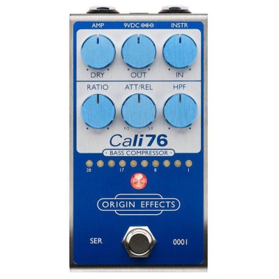 Origin Effects Cali76 V2 Bass Compressor BL