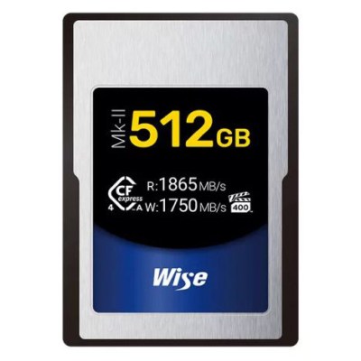 Wise Advanced 512GB CFexpress 4.0 A Mk-II