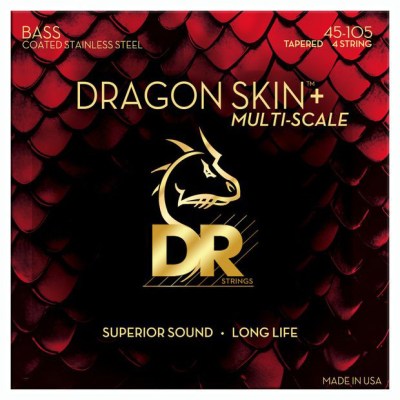DR Strings Dragon Skin+ DBSM-45 Coated