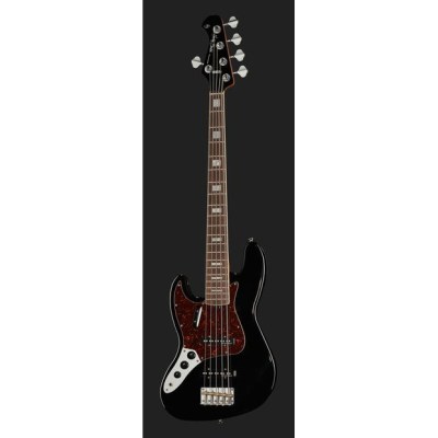 Harley Benton MV-5JB LH Black Set