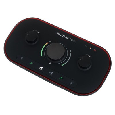 Focusrite Vocaster Two Headphone Bundle