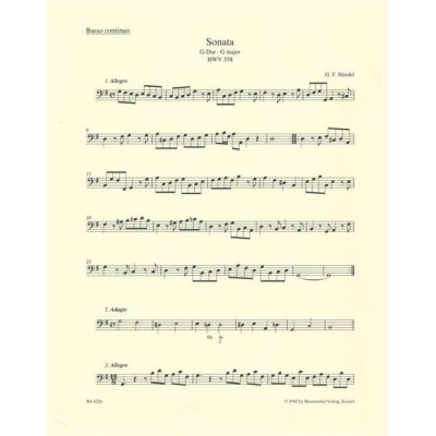 Bärenreiter Händel Sämtliche Werke