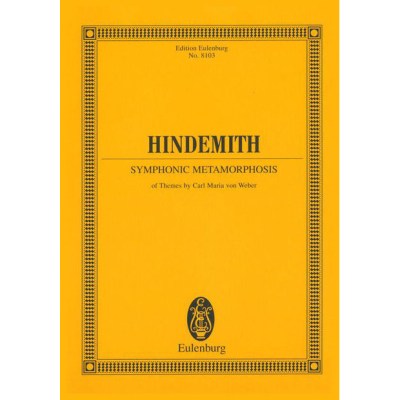 Edition Eulenburg Hindemith Symphonic