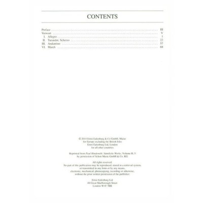 Edition Eulenburg Hindemith Symphonic
