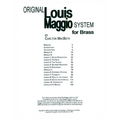 Charles Colin Music Original Louis Maggio System