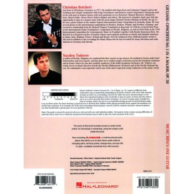 Music Minus One Giuliani Guitar Concerto No. 1