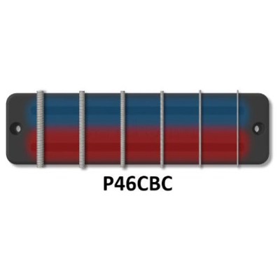 Bartolini 6-Str P4 Soapbar Neck BK