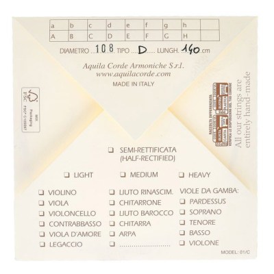 Aquila 180D140 Wound NG Lute String