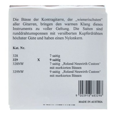 Thomastik 329 Schrammelgitarre Bass