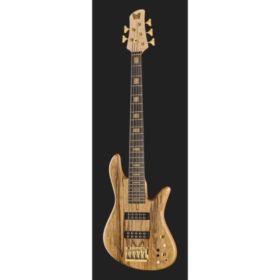 Fodera Emperor Std 5 Black Limba LTD