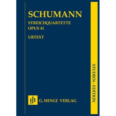 Henle Verlag Schumann Streichquartette