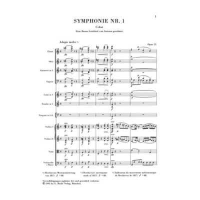 Henle Verlag Beethoven Symphonien