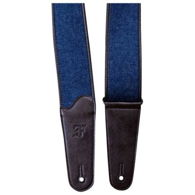 Furch Guitarstrap Denim Blue Vegan