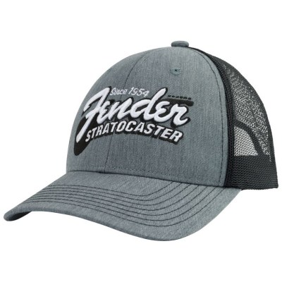 Fender Strat Guitar Hat Heather Grey