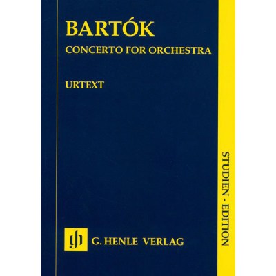 Henle Verlag Bartok Concert for Orchester