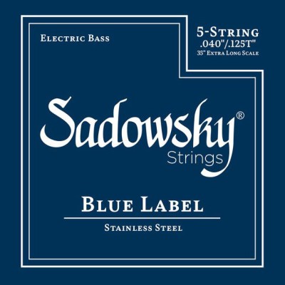 Sadowsky Blue Label 5 040-125 ST