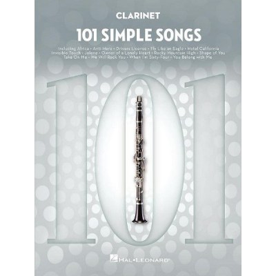 Hal Leonard 101 Simple Songs Clarinet