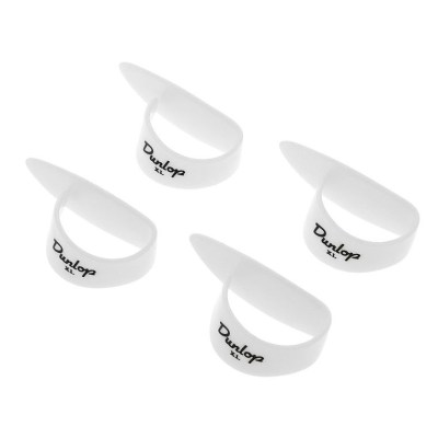 Dunlop Thumb Pick XL white 4er Set