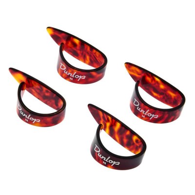 Dunlop Thumb Pick med. Shell 4er Set