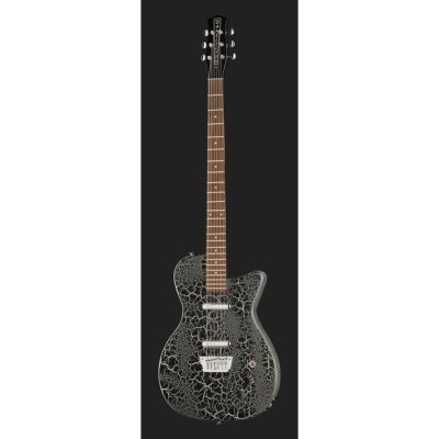 Danelectro 56 Baritone Black Crackle 3+3