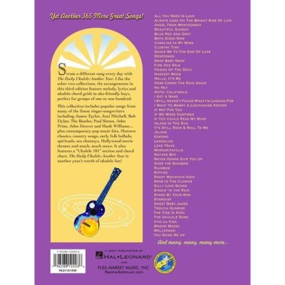 Hal Leonard The Daily Ukulele Another Year