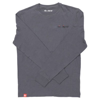Vic Firth Gray Long Sleeve Tee L