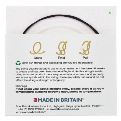 Bow Brand NG 1st F Gut Harp String No.7