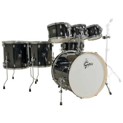 Gretsch Drums Energy Black Sparkle 7pcs Set