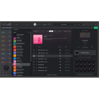 XLN Audio XO Expansion: K-Pop