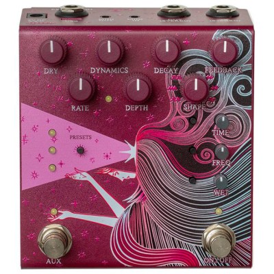 Old Blood Noise Endeavors Sunlight Stereo Reverb Maroon