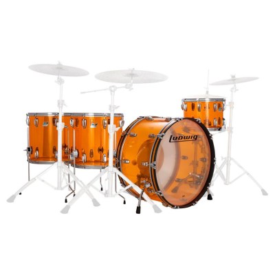 Ludwig Vistalite ZEP Set Amber