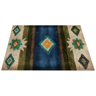 Drum N Base Drum Mat Earth Blue