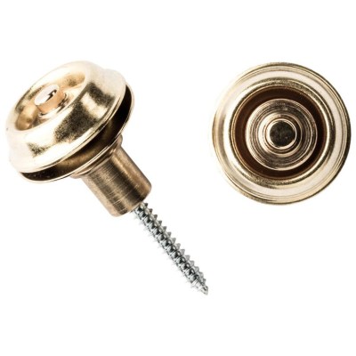 Dunlop Straplok Brass Flush Mount